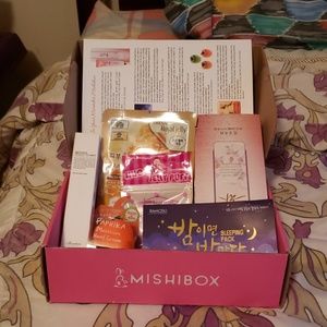 Facial mask, hand cream, eye cream etc.